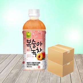 웰그린 스위츠 복숭아녹차 340ml x 40개 녹차 음료수 (S12890985)