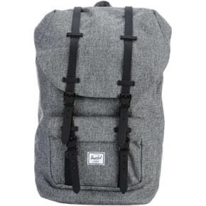 미국 허쉘 백팩 가방 Herschel Little America Lap탑 Raven Cross모자ch블랙 클래식 25.0L 17992