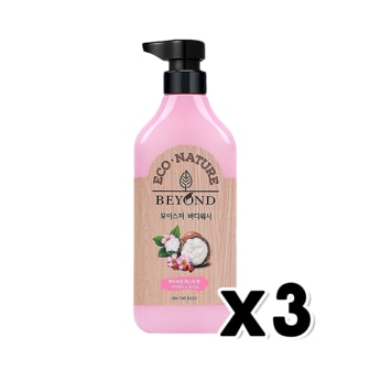  비욘드 모이스처바디워시 부드러운머스크향 300ml x 3개