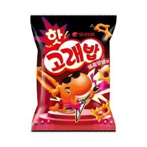 오리온 핫고래밥 매콤양념맛 56g x 24개 과자 스낵