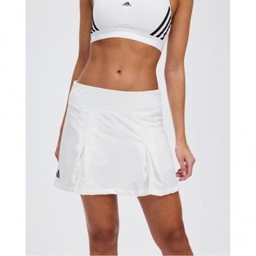 아디다스 4772461 Adidas Club Tennis Pleated Skirt - White