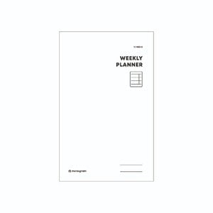  모노그램 monogram 위클리 플래너 weekly planner 16주 Pure White 2.5 MG-46 [유진스토어]