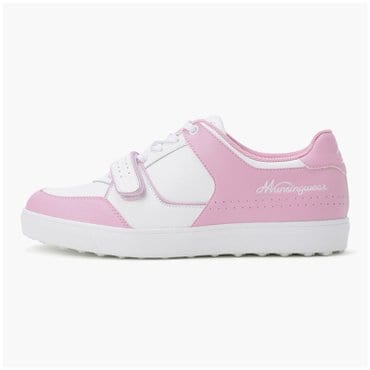 먼싱웨어 핑크 여성 원 벨크로 스파이크리스 골프화 MQ122SSH15(PINK)