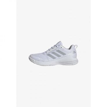 아디다스 4725651 Adidas NOVAFLIGHT 2.0 INDOOR - Basketball shoes cloud white silver metallic