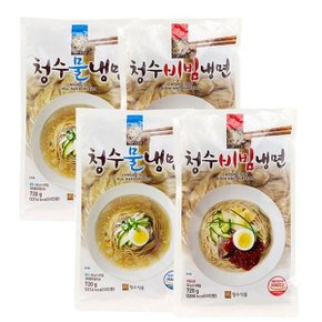 [T]청수냉면 2종 모음 (6봉 구성) 24인분_