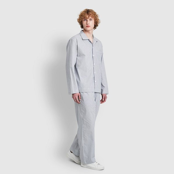 [공용] 60수 코튼 긴팔 라운지 셔츠 [S~XL] J206901161057