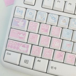 /셀플리 키보드 스티커 캐릭터 노트북 맥북 귀여운 BB0386