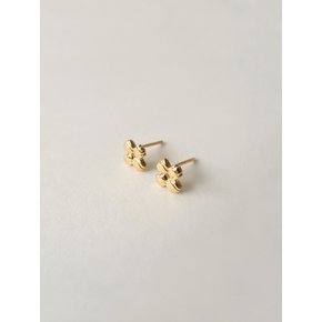 14k_SMALL LAYERED CROSS GOLD EARRINGS