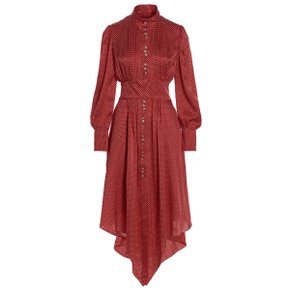 알렉산드레 보티에 Womens Dress 231DR1811DARINGRED Red