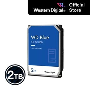 [WD공식스토어] WD BLUE 2TB HDD WD20EZBX 하드디스크 [우체국택배]