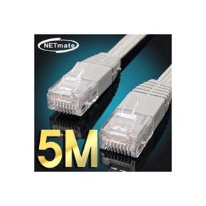 [NMC-UF550N] NETmate CAT.5E UTP 다이렉트 FLAT 케이블 5M