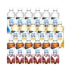 하이트진로 토닉워터 300ml 제로6개 + 진저에일 6개 + 홍차 6개