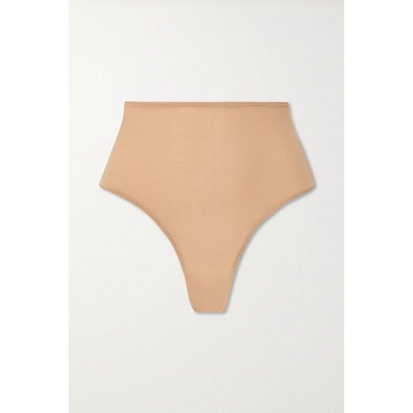 스킴스 핏 에브리바디 하이 웨이스트 텅 팬티 클레이 뉴트럴 36594538430116490