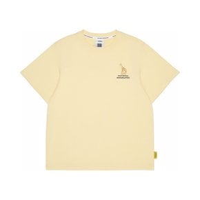 [26SS]K265UTS950 동물 실루엣 반팔 티셔츠 BUTTER