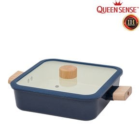 [BIZ][QUEENSENSE] 퀸센스 세라믹코팅 통주물 인덕션IH 사각냄비 20cm