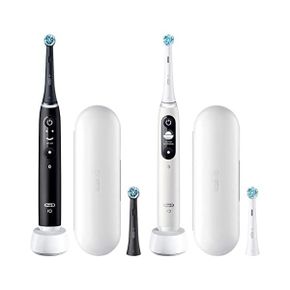 독일 오랄비 전동칫솔 OralB iO Ultimate Clean 충전식 배터리 Powe레드 Toothbrush 2Set Incl.