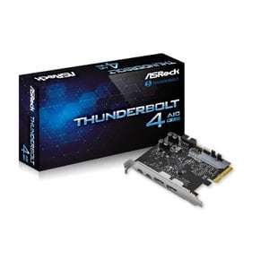 ASRock Thunderbolt 4 증설 보드 Intel 500 시리즈 메인보드 대응 Thunderbolt 4 AIC R2.0