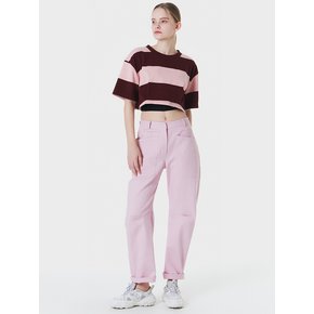 SEMI-BAGGY PANTS PINK MBCSPA003PK