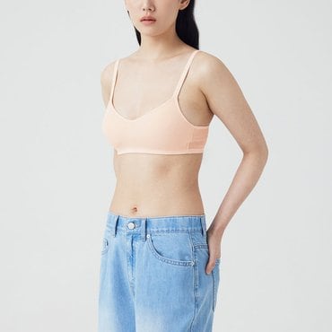 JAJU 25 S/S   여 메쉬 크롭브라  J405201001