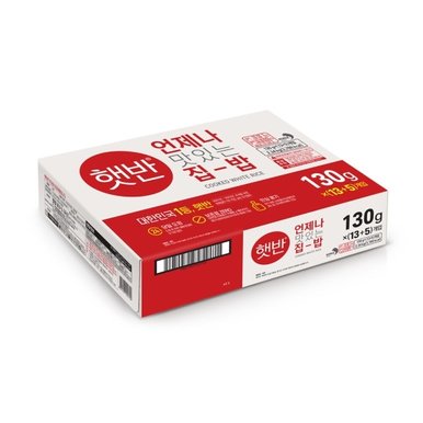 CJ제일제당 햇반 작은공기 130g x 18개