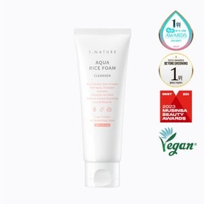 아쿠아 라이스 약산성 클렌징폼 80ml