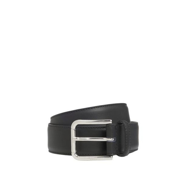 26SS 휴고보스 가죽 벨트 50553388 001 BLACK DOM