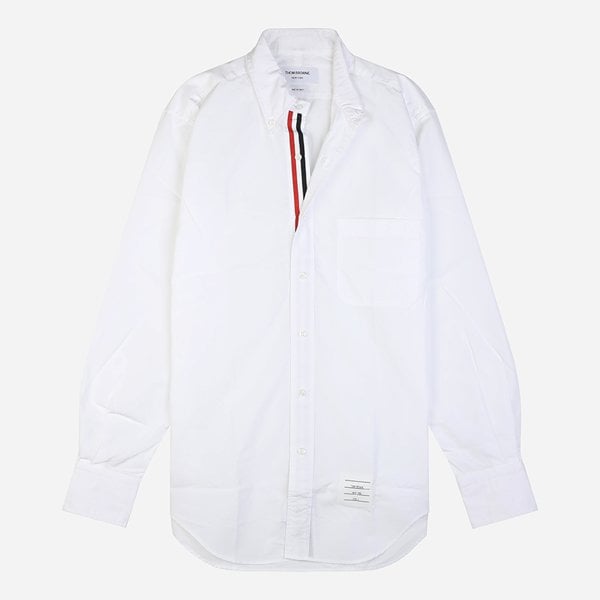 [시흥점] 6S MWL010E 03113 100 히든 삼선 포플린 셔츠 화이트