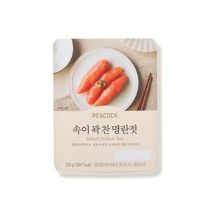 텐바이텐 피코크 명란 속이 꽉찬 명란젓 120g X 5개(냉동)