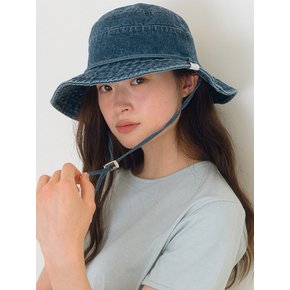 Demin Bucket Hat - Blue