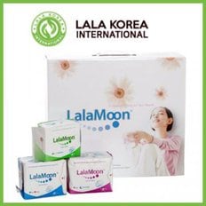 아름다운여성시대 라라문생리대 종합세트(데이10팩,오버나이트4팩팬티라이너5팩