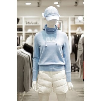 볼빅 [여주점] 골프웨어 여성 골프 미니후드 방풍 니트 TNA03