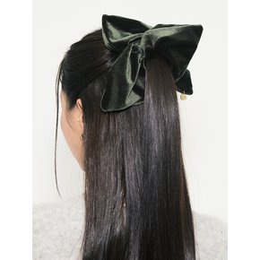 Square Velvet Scrunchie [4color]