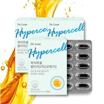 셀러허브 [닥터린] 닥터린 하이퍼셀 알티지 오메가3 고함량 rTG  X 3  TB (S30647630)