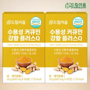 수용성 커큐민 강황 플러스 Q 60정 x 2박스