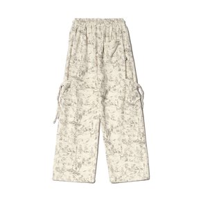 PATTERN CARGO PANTS (GREY)