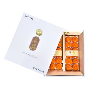 Fresh 명절 설날 추석 곶감 선물세트 24과 900g 고급형 보냉가방 포장
