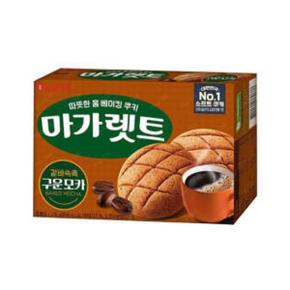 롯데 마가렛트 구운모카 대용량 8입(352g x 8개) 1박스 무료배송