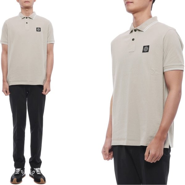 [부산점] 26SS 남성 로고 패치 폴로 반팔티셔츠 (L1S152200010 S0018 V0061 26S)