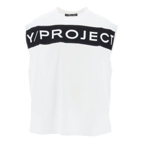 [Y프로젝트] Sleeveless T-shirt 204TS010 J127 OPTIC WHITE