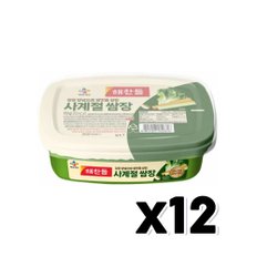 해찬들 사계절쌈장 170g x 12개