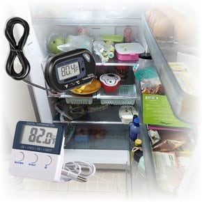디지털 어항 냉장고 온도계