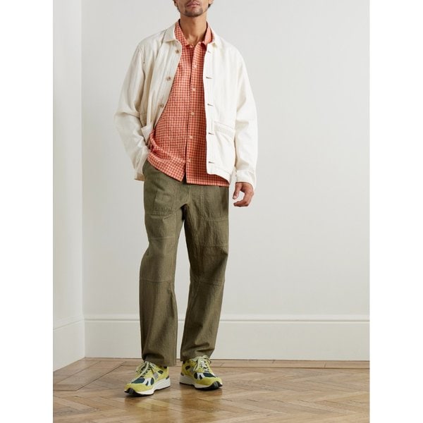 게이브 코튼 블렌드 시어서커 셔츠 46376663163007641