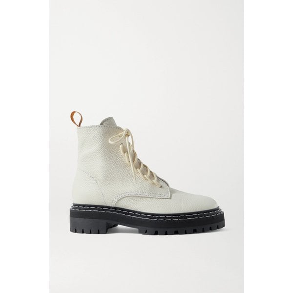 프로엔자슐러 텍스처 가죽 앵클 부츠 22831760543008806