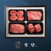  [9/12 오전8시 주문건까지 명절전출고] [SSG 정담][냉장/1+][농협횡성한우]정육혼합세트3호 (불고기/국거리/장조림/사태) / 2.0kg