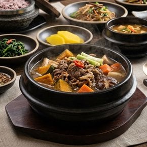 한가담 단호박 뚝불고기 소불고기 500g