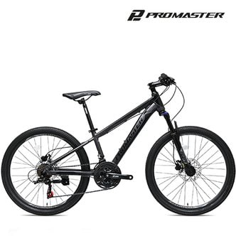 K2BIKE 프로마스터 카이 24인치 주니어 초등학생 유압 디스크브레이크 시마노24단 MTB 자전거