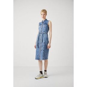 4659493 Gap Tall MIDI SHIRTDRESS PRESTON - Denim dress light blue denim