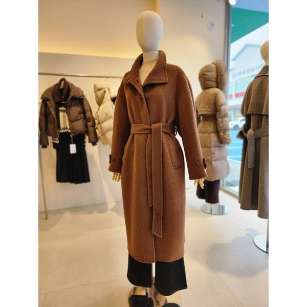 [여주점] 복사_[JJ 지고트] 여성 울 카멜 블렌드 핸드메이드 코트 GRCA0CTR31