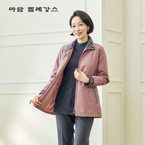 [최초가 357,000원] 마담엘레강스 포크니 카라체크 재킷 K233JK02