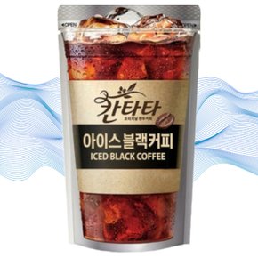 칸타타 아이스 블랙커피 파우치 190ml 50입